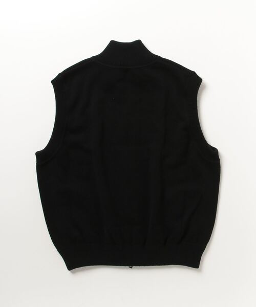 crepuscule（クレプスキュール）の「crepuscule / クレプスキュール：別注 Wool Zip Vest：ONLYARK-0-2035[COR]（ベスト・メンズ・ブラック・2）」の3枚目の写真