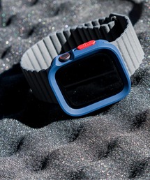 zandy（ズィーアンドワイ）の「zandy ズィーアンドワイ/ Apple Watch ケース＆ベルトセット マットタイプ【スクエアソフトフレーム】 アップルウォッチカバー& レザーループ 皮革ベルト //// set1（デジタル腕時計）」