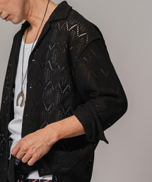 EDIFICE | コットンベースラッセル オープンカラーシャツ(シャツ/ブラウス)