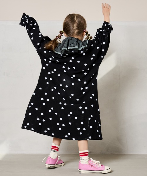 HOGAN RANCH WEAR(ホーガンランチウエア)の「マオカラーワンピース(90~150cm)(ワンピース・キッズ・イエロー/オフホワイト/ブラック・90/100/110/120/130/140/150)」の10枚目の写真