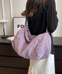 B.A.G.コーデュロイショルダーバッグ