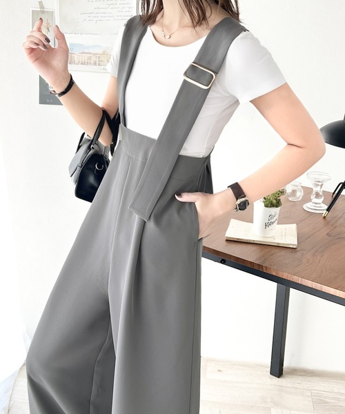 値下げ相談◎poet バックバックルサロペット Sサイズ　オーバーオール 値下げ相談◎poet バックバックルサロペット Sサイズ