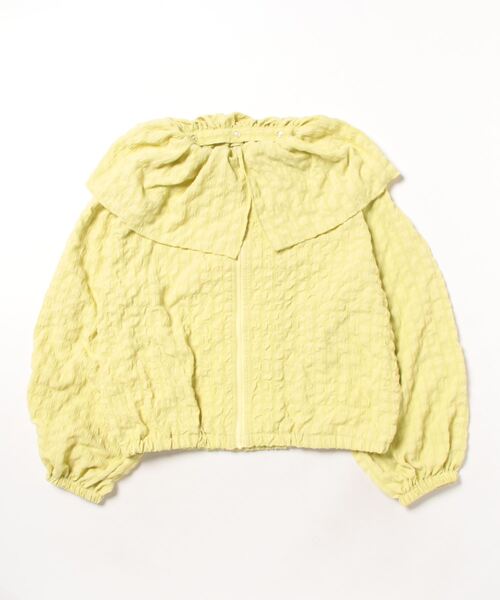 maarook(マルーク)の「スクエアシャーリングフリルカラージャケット(その他アウター・キッズ・パープル/イエロー・140cm/160cm/150cm)」の15枚目の写真