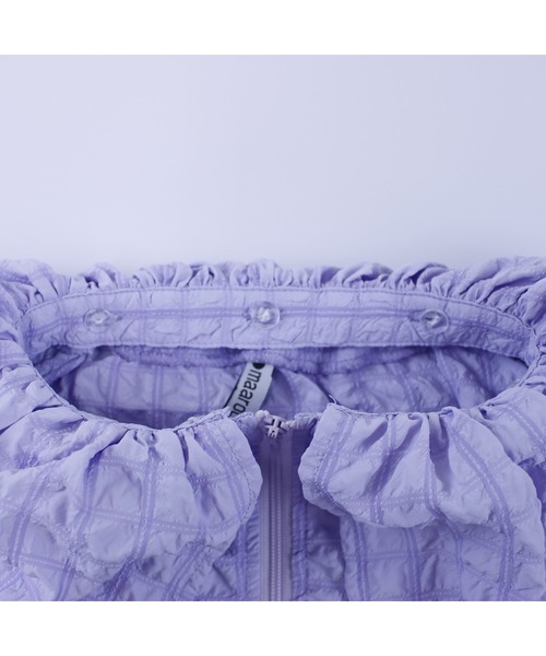 maarook(マルーク)の「スクエアシャーリングフリルカラージャケット(その他アウター・キッズ・パープル/イエロー・140cm/160cm/150cm)」の6枚目の写真