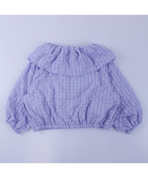 maarook(マルーク)の「スクエアシャーリングフリルカラージャケット(その他アウター・キッズ・パープル/イエロー・140cm/160cm/150cm)」の7枚目の写真