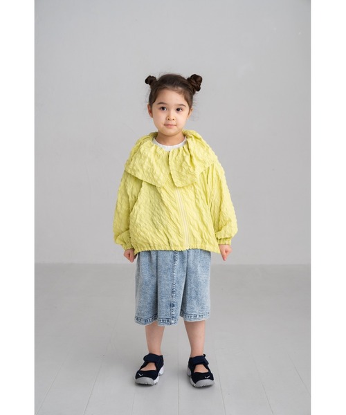 maarook(マルーク)の「スクエアシャーリングフリルカラージャケット(その他アウター・キッズ・パープル/イエロー・140cm/160cm/150cm)」の9枚目の写真