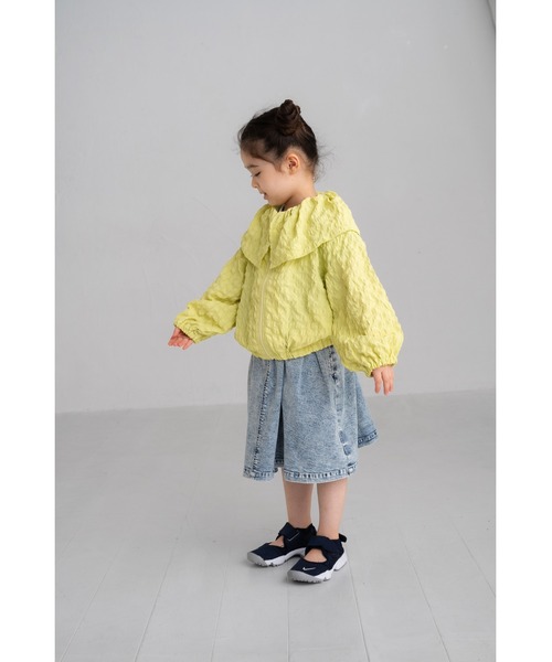 maarook(マルーク)の「スクエアシャーリングフリルカラージャケット(その他アウター・キッズ・パープル/イエロー・140cm/160cm/150cm)」の12枚目の写真