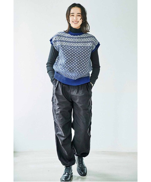 THREE FIFTY STANDARD(スリーフィフティースタンダード)の「THREE FIFTY STANDARDあったか両面起毛タートルインナー(Tシャツ/カットソー・レディース・オレンジ系その他/ブラック/オフホワイト・X-LARGE/LARGE/MEDIUM)」の16枚目の写真