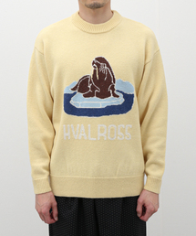 EDIFICE LA BOUCLE | 【HH for LA BOUCLE】別注 ANIMAL KNIT (HVALROSS)(ニット/セーター)
