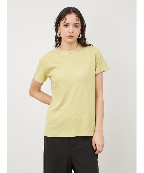 tシャツ 「L」「ウォッシャブル」メッシュコンビカットソー レディース L】【ウォッシャブル】メッシュコンビカットソー(508414867