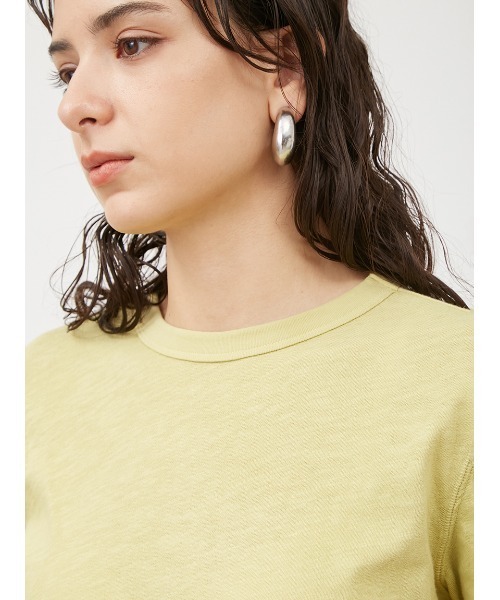tシャツ 「L」「ウォッシャブル」メッシュコンビカットソー レディース L】【ウォッシャブル】メッシュコンビカットソー(508414867
