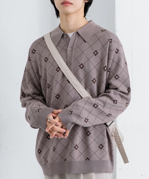 SENSE OF PLACE by URBAN RESEARCH（センスオブプレイスバイアーバンリサーチ）の「パデットキルトミニショルダーバッグ（ショルダーバッグ・メンズ・チャコールグレー/ブラック/ライトベージュ・ONE）」の8枚目の写真