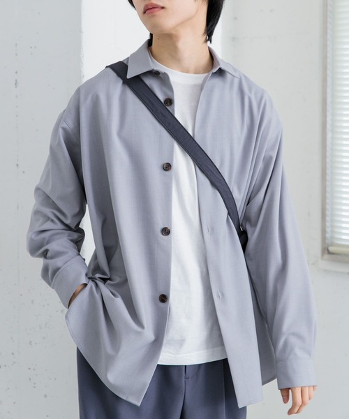 SENSE OF PLACE by URBAN RESEARCH（センスオブプレイスバイアーバンリサーチ）の「パデットキルトミニショルダーバッグ（ショルダーバッグ・メンズ・チャコールグレー/ブラック/ライトベージュ・ONE）」の13枚目の写真