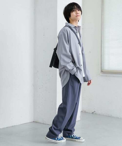 SENSE OF PLACE by URBAN RESEARCH（センスオブプレイスバイアーバンリサーチ）の「パデットキルトミニショルダーバッグ（ショルダーバッグ・メンズ・チャコールグレー/ブラック/ライトベージュ・ONE）」の9枚目の写真