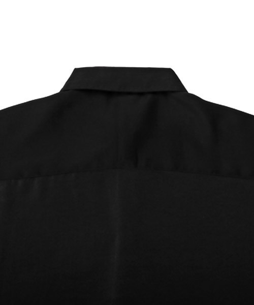 LUXSTYLE(ラグスタイル)の「ヴィンテージ風サテンビッグシャツ(シャツ/ブラウス・メンズ・ホワイト/ブラック・M/L)」の16枚目の写真