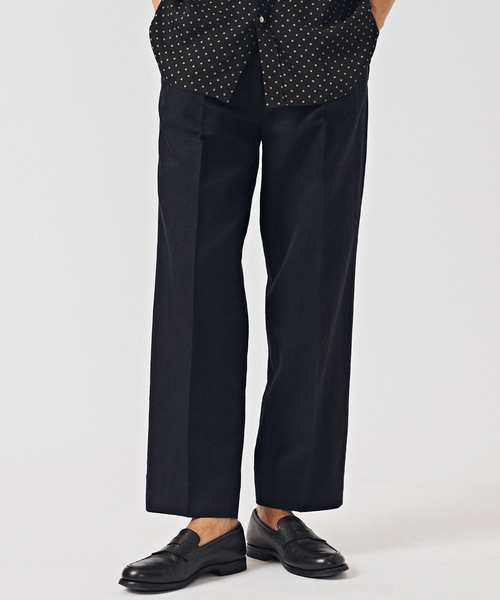 EDIFICE(エディフィス)の「キュプラ/コットン/リネン ツイルパンツ(スラックス・メンズ・ブラウン/ネイビー・SMALL/MEDIUM/LARGE)」の19枚目の写真