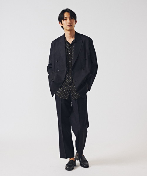 EDIFICE(エディフィス)の「キュプラ/コットン/リネン ツイルパンツ(スラックス・メンズ・ブラウン/ネイビー・SMALL/MEDIUM/LARGE)」の3枚目の写真