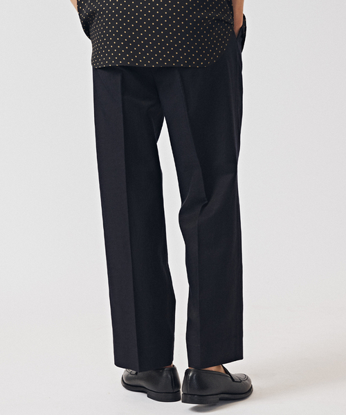 EDIFICE(エディフィス)の「キュプラ/コットン/リネン ツイルパンツ(スラックス・メンズ・ブラウン/ネイビー・SMALL/MEDIUM/LARGE)」の18枚目の写真