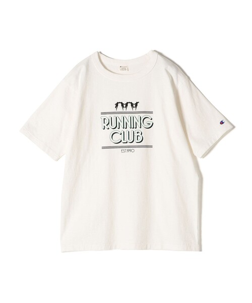 セール】【SHIPS別注】Champion:プリント TEE 24SS ◇（Tシャツ