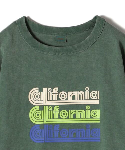 Champion(チャンピオン)の「【SHIPS別注】Champion:プリント TEE 24SS ◇(Tシャツ/カットソー・レディース・ホワイト/ベージュ系/グリーン・SMALL/MEDIUM)」の9枚目の写真