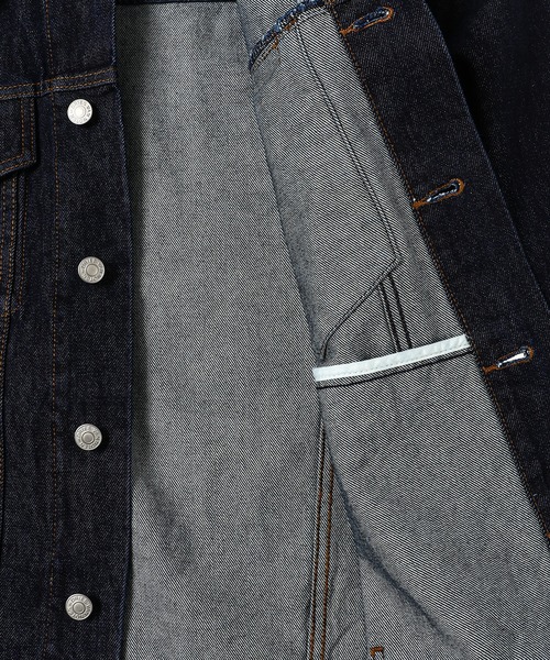 DRIES VAN NOTEN(ドリスヴァンノッテン)の「VUSKIN 8429 M.W.JACKET IND(デニムジャケット・メンズ・ネイビー・M/S)」の5枚目の写真