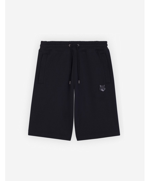 Maison Kitsune（メゾンキツネ）の「BOLD FOX HEAD PATCH OVERSIZE JOG SHORTS（スウェットパンツ・メンズ・ベージュ系その他/ブラック/キナリ/ダークグレー/スモークピンク・L/M/S/XL/XS）」の12枚目の写真