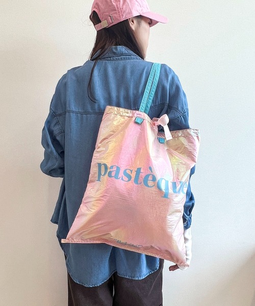 Cepica（セピカ）の「【WEB限定】グリームコレクターズトートバッグ　推し活バッグ　＠（トートバッグ・レディース・ピンク/ホワイト/イエロー/ブルー・FREE）」の4枚目の写真