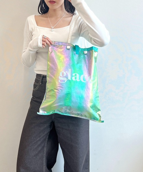 Cepica（セピカ）の「【WEB限定】グリームコレクターズトートバッグ　推し活バッグ　＠（トートバッグ・レディース・ピンク/ホワイト/イエロー/ブルー・FREE）」の6枚目の写真