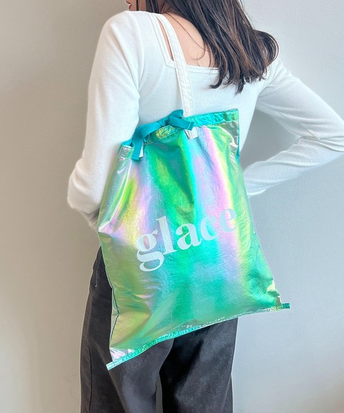 Cepica（セピカ）の「【WEB限定】グリームコレクターズトートバッグ　推し活バッグ　＠（トートバッグ・レディース・ピンク/ホワイト/イエロー/ブルー・FREE）」の5枚目の写真