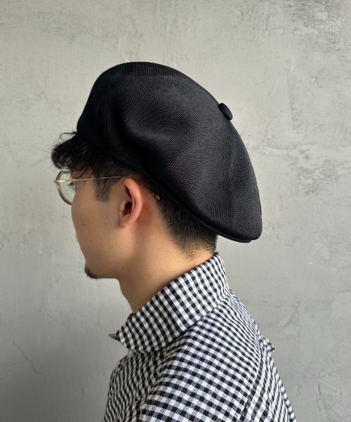 KANGOL（カンゴール）の「[KANGOL/カンゴール] SMU TROPIC GALAXY ハンチング（ハンチング/ベレー帽・レディース・ブラック/キャメル・L）」の14枚目の写真