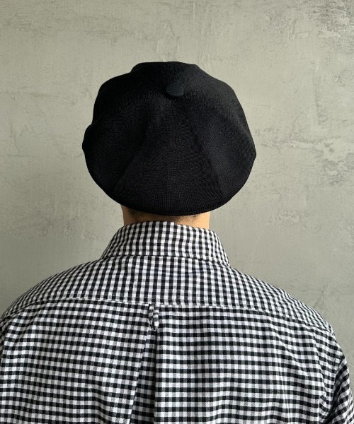 KANGOL（カンゴール）の「[KANGOL/カンゴール] SMU TROPIC GALAXY ハンチング（ハンチング/ベレー帽・レディース・ブラック/キャメル・L）」の12枚目の写真