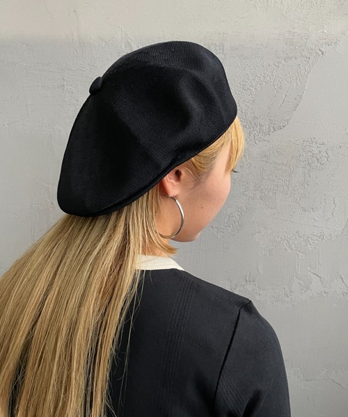 KANGOL（カンゴール）の「[KANGOL/カンゴール] SMU TROPIC GALAXY ハンチング（ハンチング/ベレー帽・レディース・ブラック/キャメル・L）」の7枚目の写真