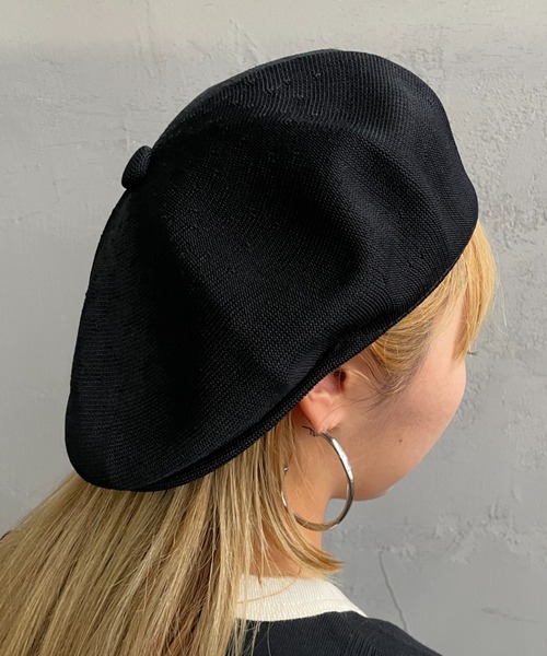 KANGOL（カンゴール）の「[KANGOL/カンゴール] SMU TROPIC GALAXY ハンチング（ハンチング/ベレー帽・レディース・ブラック/キャメル・L）」の8枚目の写真