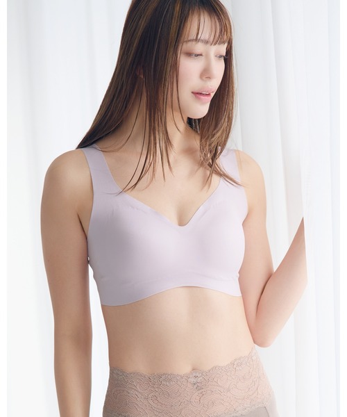 RADIANNE(ラディアンヌ)の「【寄せ上げて育てるナイトブラ】すっぴんナイトブラ/【ブラジャー単体】(ナイトブラ・レディース・グレー/ナチュラル/ブラック/ライトブルー/ライトピンク/ネイビー/ライトパープル/ベージュ/ホワイト/ベージュ系その他/ベージュ系その他2・S/L/XL/XXXL/XS/M/MG/LG/XXL/LLG)」の10枚目の写真