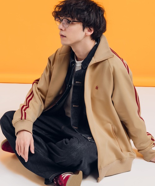 MUHET（ミュエータ）の「トラックジャケット（ジャージ・レディース・ベージュ/チャコールグレー/ライトブルー・X-LARGE/MEDIUM）」の22枚目の写真