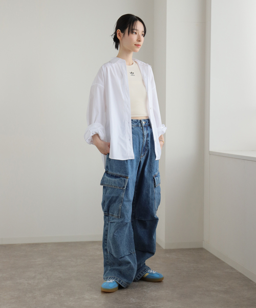 adidas（アディダス）の「【ADIDAS / アディダス】ORI  RIB TANK（タンクトップ・レディース・ブラウン/ホワイト/ブラック・SMALL/X-SMALL）」の18枚目の写真