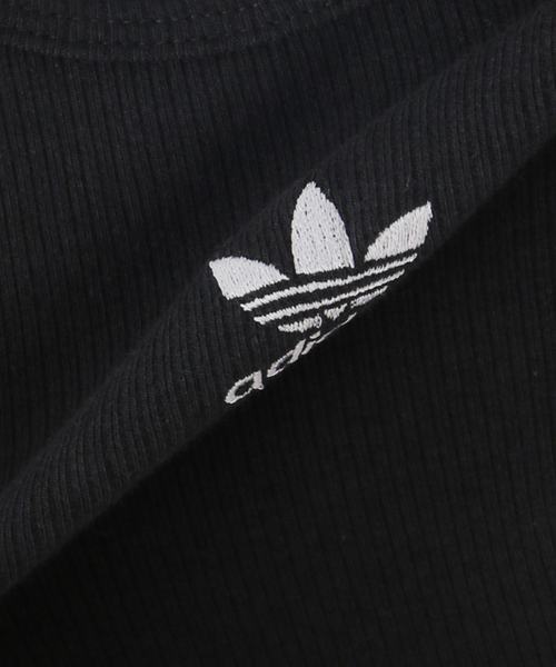 adidas（アディダス）の「【ADIDAS / アディダス】ORI  RIB TANK（タンクトップ・レディース・ブラウン/ホワイト/ブラック・SMALL/X-SMALL）」の20枚目の写真