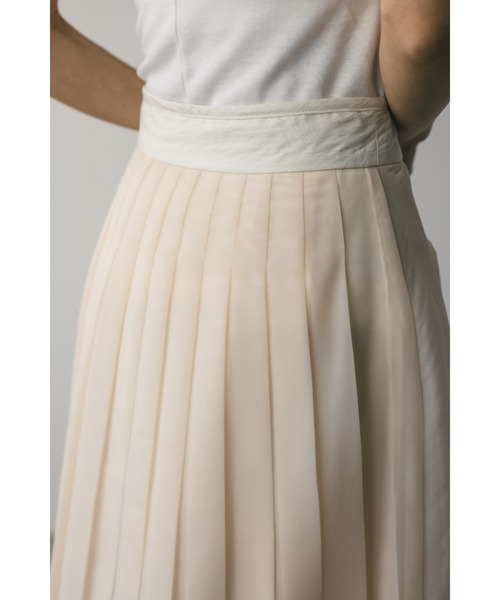 【セール】オーガンジープリーツスカート（スカート）｜STYLEMIXER（スタイルミキサー）