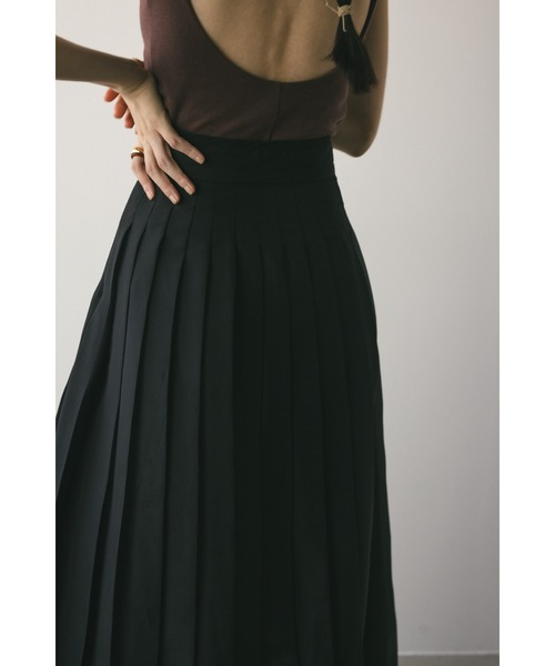 【セール】オーガンジープリーツスカート（スカート）｜STYLEMIXER（スタイルミキサー）