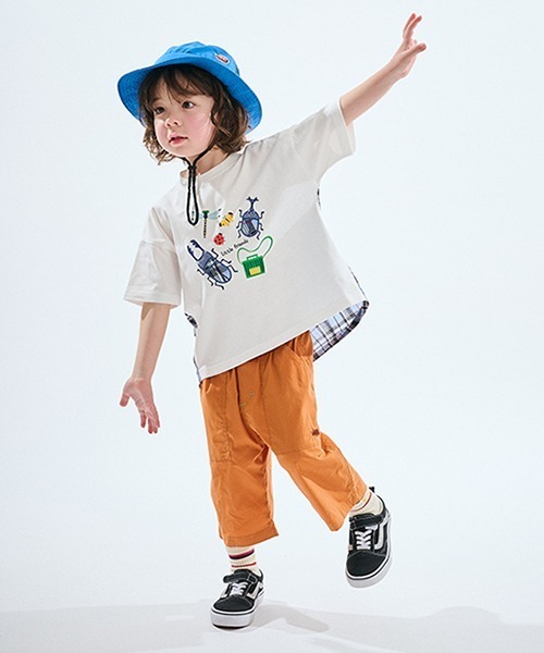 kladskap（クレードスコープ）の「車刺しゅうアウトドアハット（ハット・キッズ・オリーブ/ブルー/ブラウン・S/L/M）」の18枚目の写真