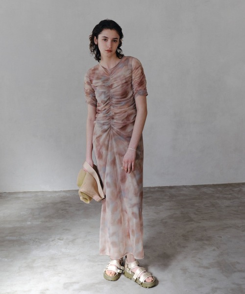 emmi（エミ）の「メッシュショルダーバッグ（ショルダーバッグ・レディース・ブラック/ホワイト/ベージュ・FREE）」の10枚目の写真