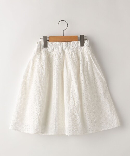 【セール】SHIPS KIDS:140～150cm / レース ギャザー スカート（スカート）｜SHIPS（シップス）