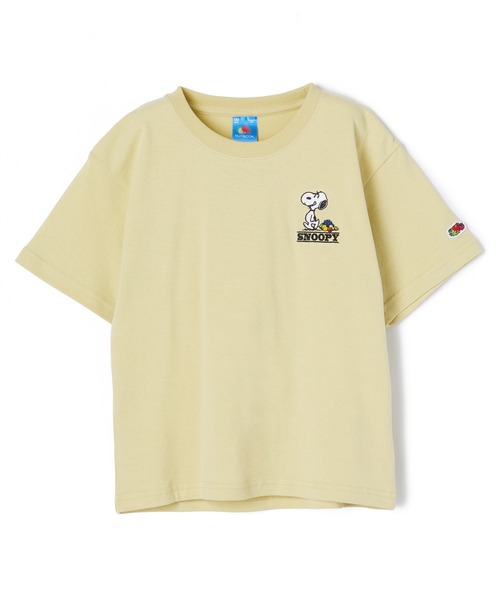 FRUIT OF THE LOOM（フルーツオブザルーム）の「FTL × PEANUTSプリントTEE2 / コラボ / ピーナッツ / スヌーピー / 半袖 / Tシャツ / プリント / カジュアル / ユニセックス（Tシャツ/カットソー・キッズ・チャコール/イエロー・S/M/L）」の8枚目の写真