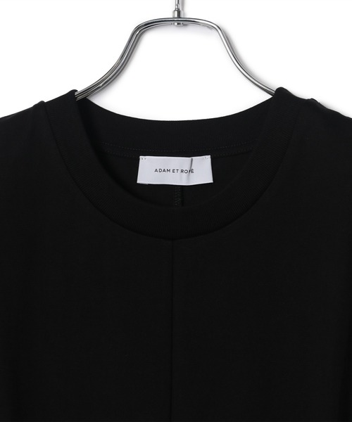 ADAM ET ROPE'(アダムエロペ)の「【サステナブル・洗える】ウエストシェイプジャージプルオーバー(Tシャツ/カットソー・レディース・ブラック/ブルー系その他/ホワイト/ピンク・FREE)」の19枚目の写真