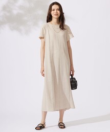 リネンミックスツィル ワンピース