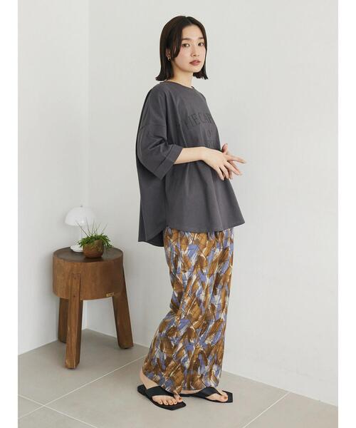 Green Parks(グリーンパークス)の「イージー柄パンツⅠ(その他パンツ・レディース・ブルー/ブラック/グリーン/ブラウン・FREE)」の7枚目の写真