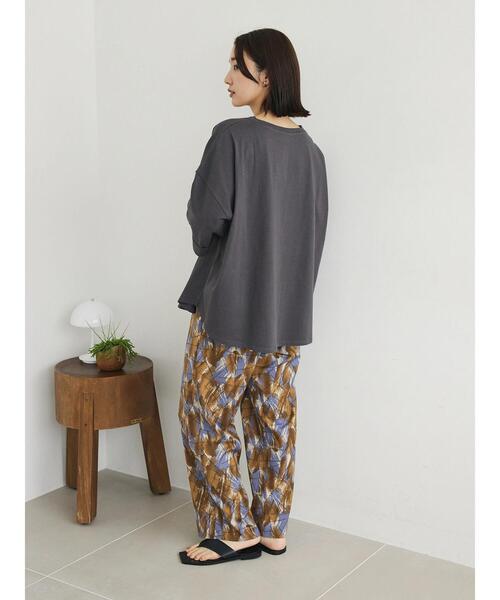 Green Parks(グリーンパークス)の「イージー柄パンツⅠ(その他パンツ・レディース・ブルー/ブラック/グリーン/ブラウン・FREE)」の8枚目の写真