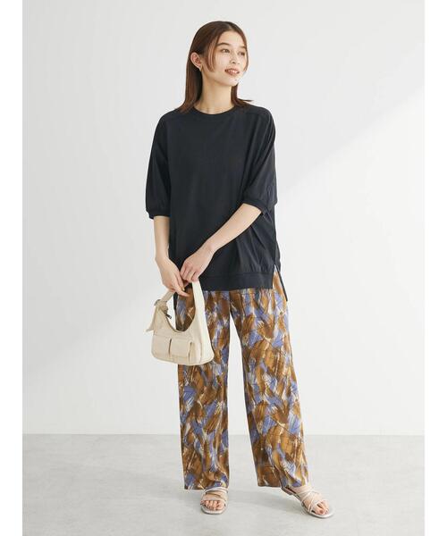 Green Parks(グリーンパークス)の「イージー柄パンツⅠ(その他パンツ・レディース・ブルー/ブラック/グリーン/ブラウン・FREE)」の19枚目の写真