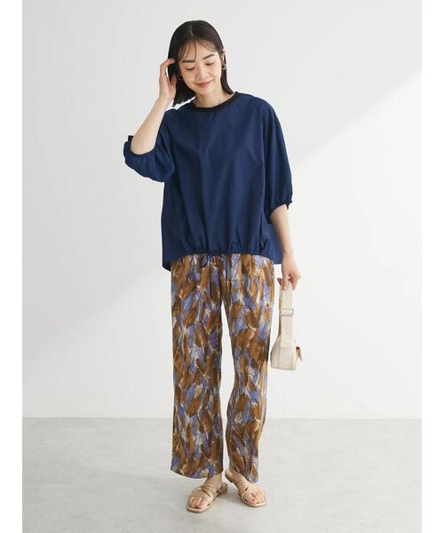 Green Parks(グリーンパークス)の「イージー柄パンツⅠ(その他パンツ・レディース・ブルー/ブラック/グリーン/ブラウン・FREE)」の22枚目の写真