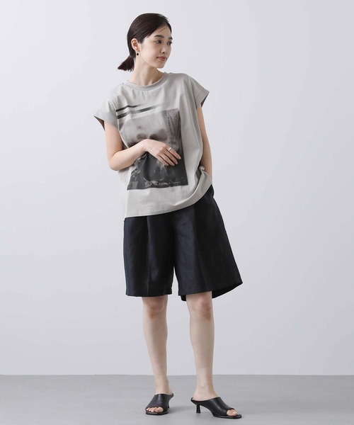 Gready Brilliant(グレディブリリアン)の「FOGGYフォトカットソーFR(Tシャツ/カットソー・レディース・オフホワイト/グレイッシュベージュ・38)」の20枚目の写真